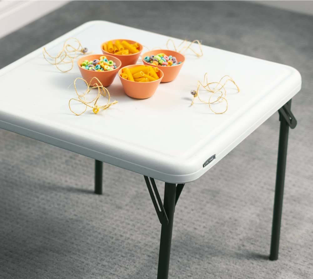 Lifetime 80425 Kids Folding Table, Almond, 24”