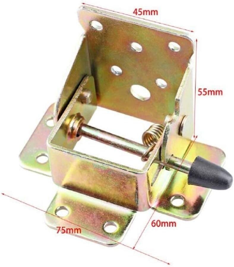 Compact 2-Piece Iron Folding Frame with Side Brake – Perfect for Limited Spaces